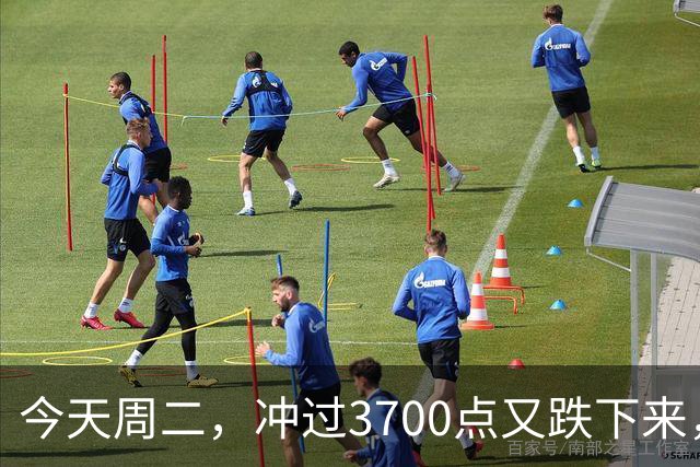 今天周二，冲过3700点又跌下来，原因是这两点，接下来很可能这样走